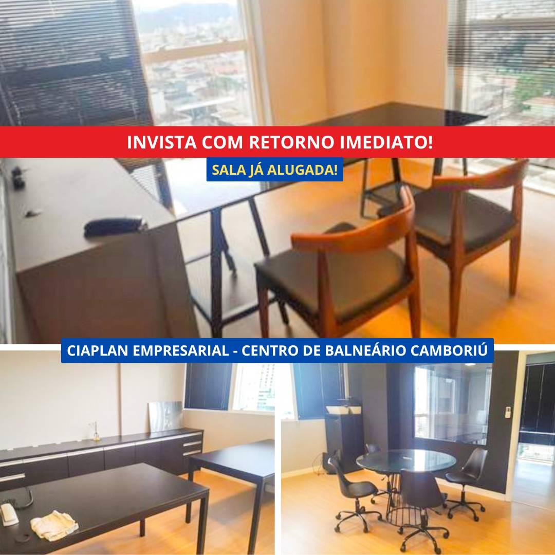 Sala Comercial no Ciaplan Empresarial - Centro de Balneário Camboriú - GFP Negócios Imobiliários